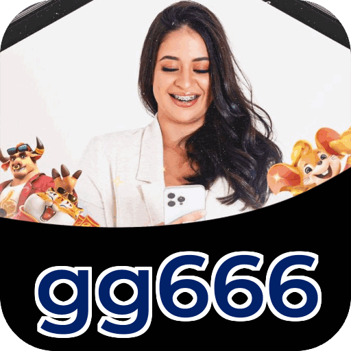 Interface do aplicativo gg666 mostrando jogos disponíveis no iOS e Android